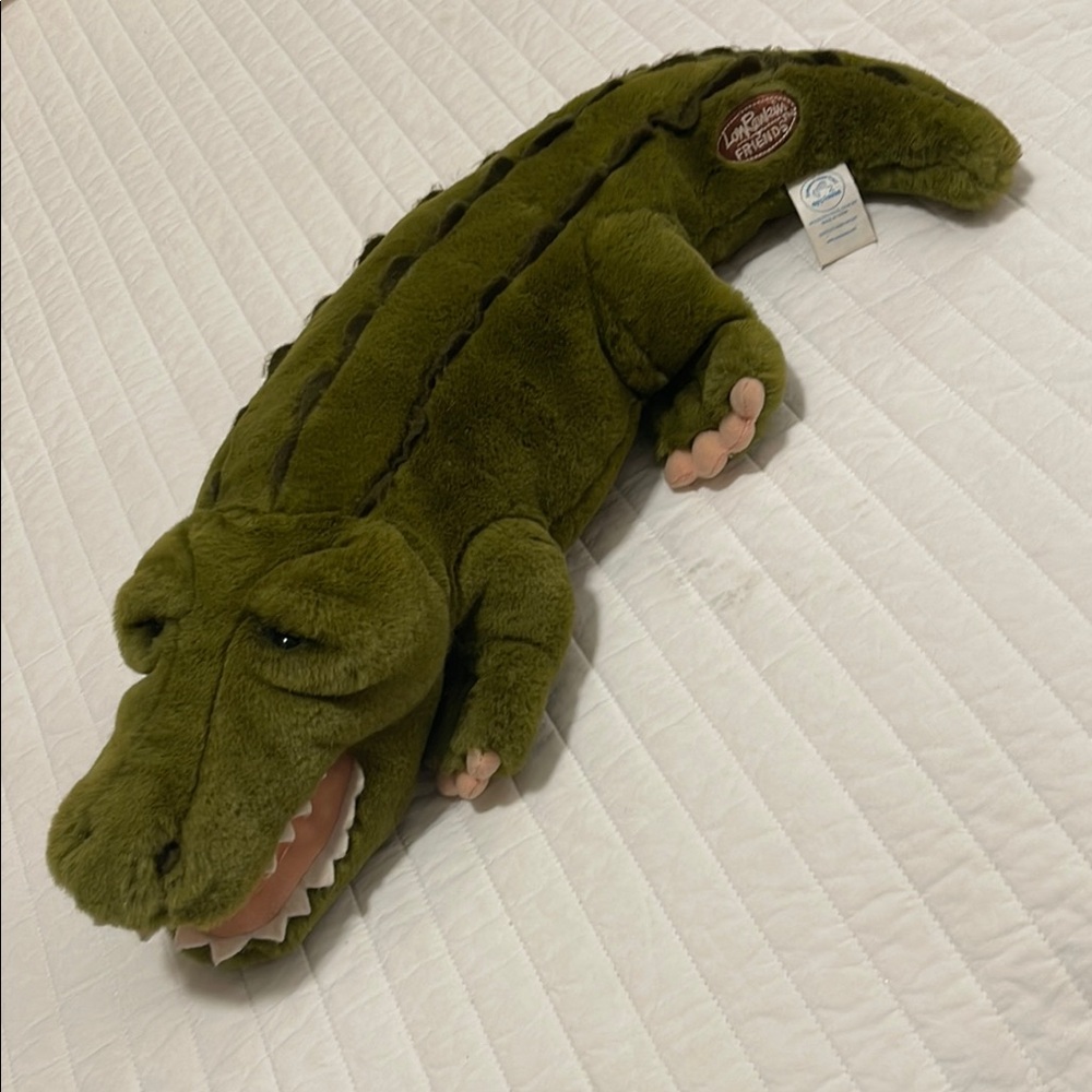 Lou Rankin Friends TM Kids Everglade Alligator Green Soft Plush Stuffed Toy